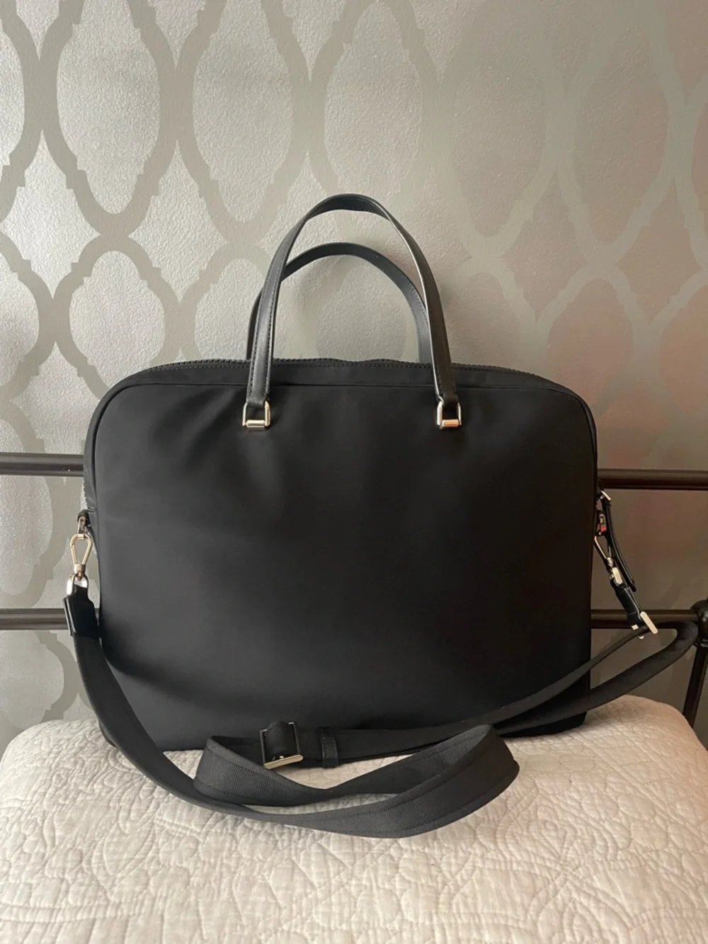 Kate spade Black Laptop Bag - Sleek Professional Work Bag - Picture 2 of 5